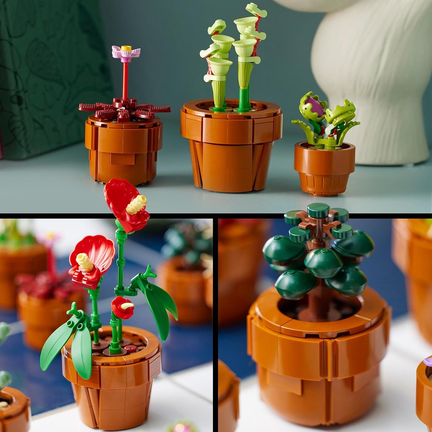 LEGO Botanical 10329 Plantas Diminutas - Jordan Bricks