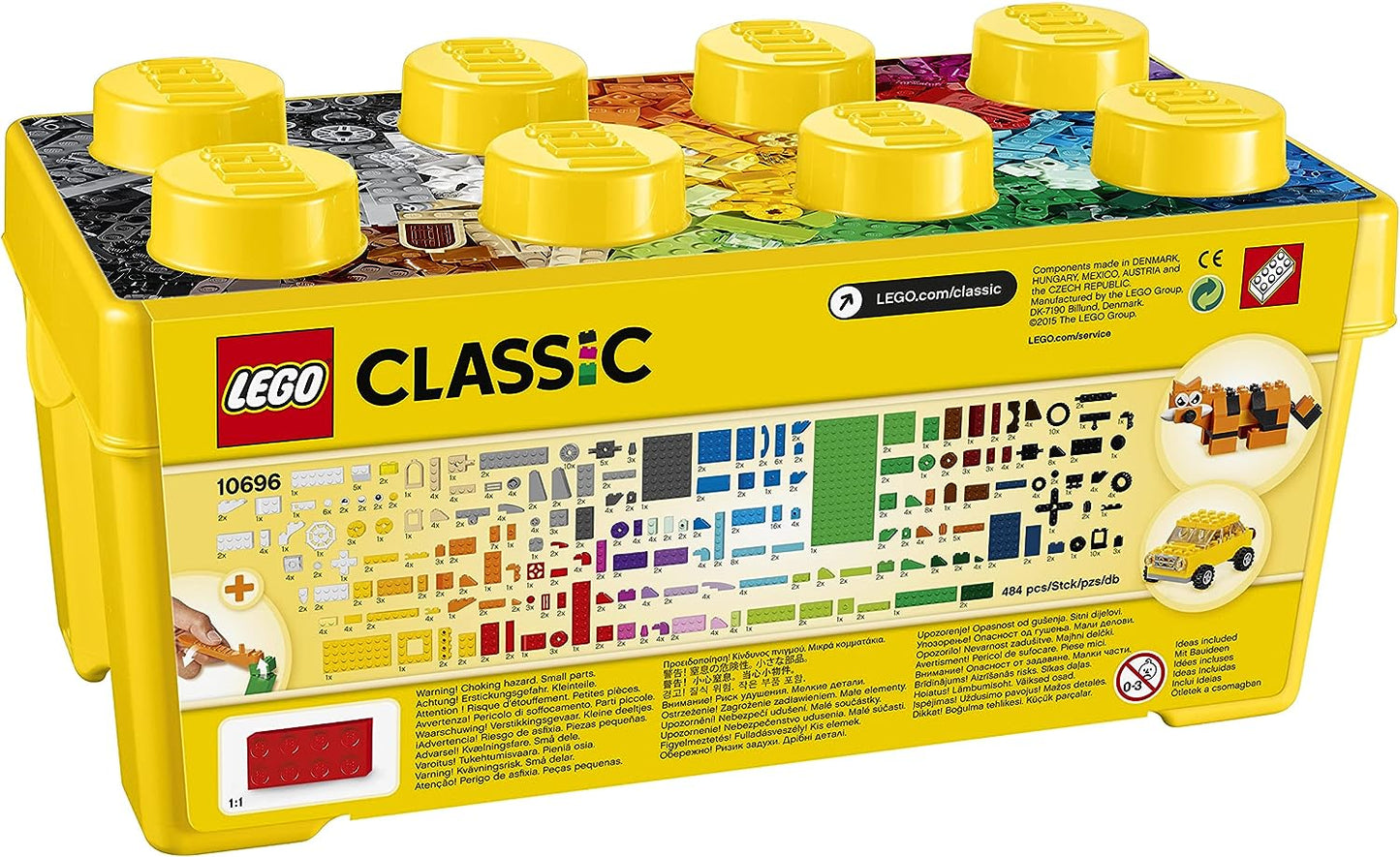 LEGO Classic 10696 Caja de ladrillos mediana