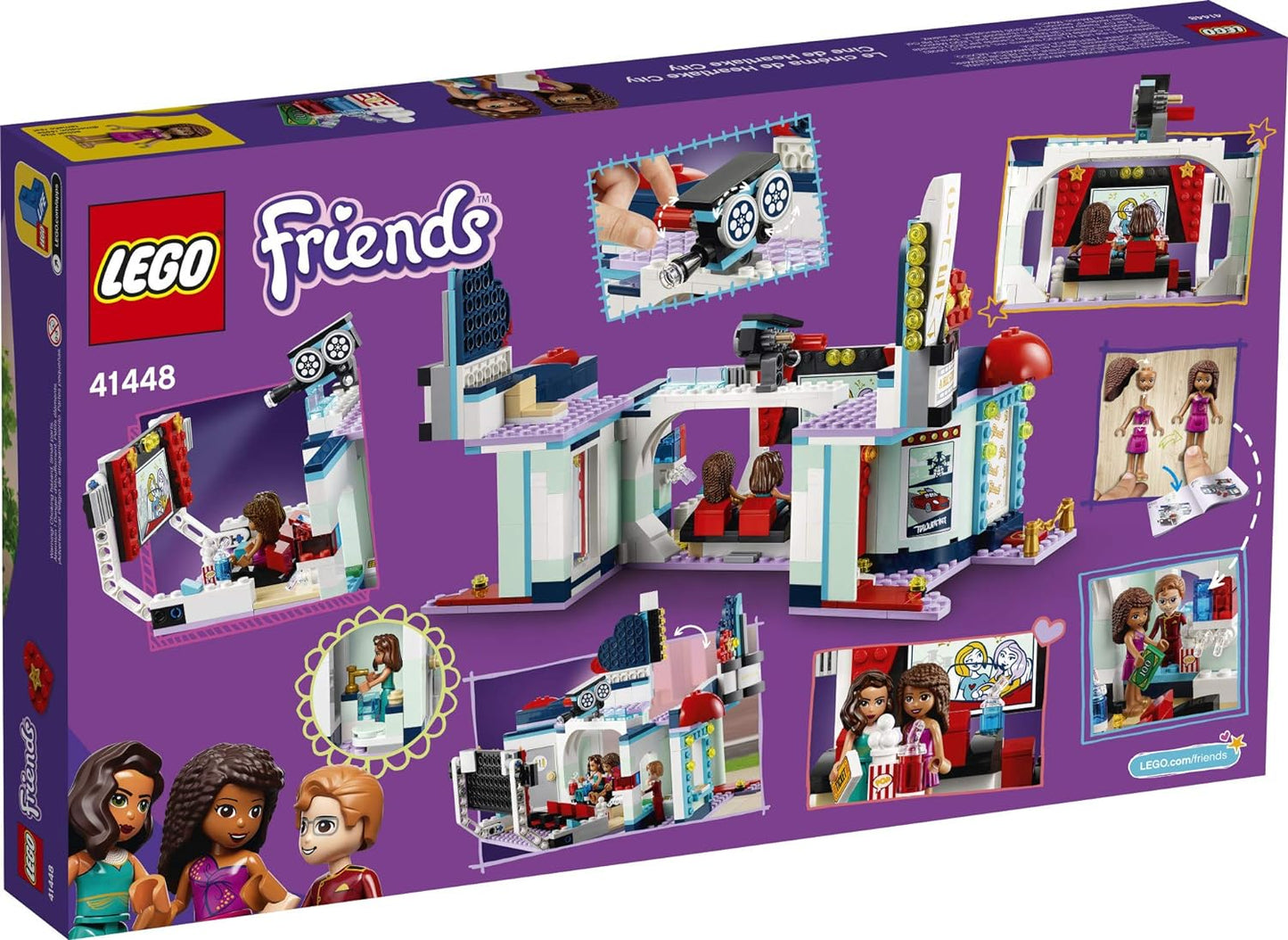 LEGO Friends 41448 Cine de Heartlake City