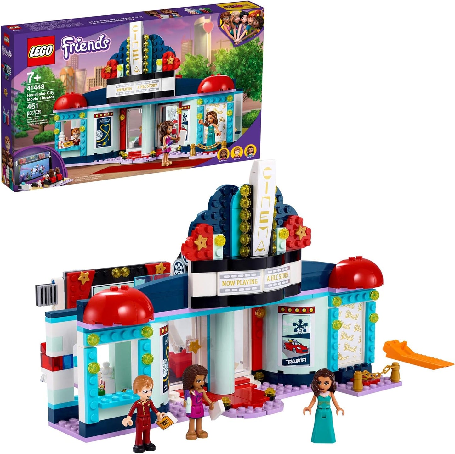 LEGO Friends 41448 Cine de Heartlake City