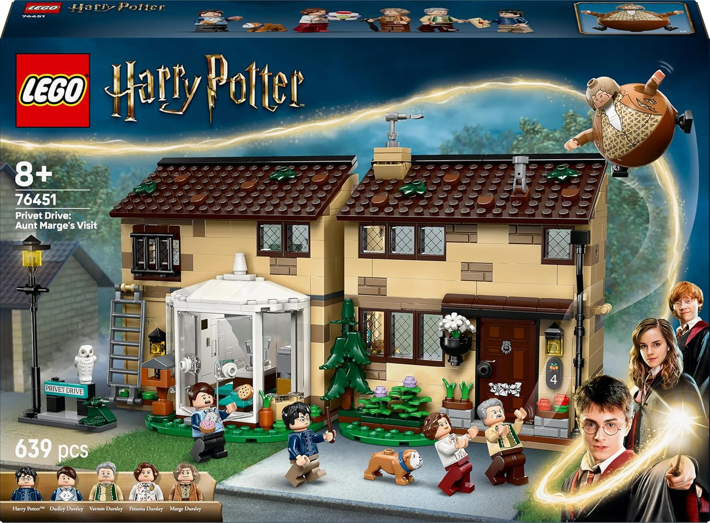 LEGO Harry Potter 76451 Privet Drive: Visita de Tía Marge