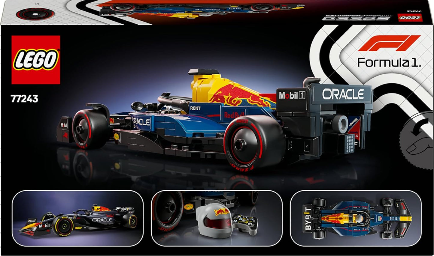 LEGO SPEED CHAMPIONS 77243 Coche de Carreras Oracle Red Bull Racing RB20 F1