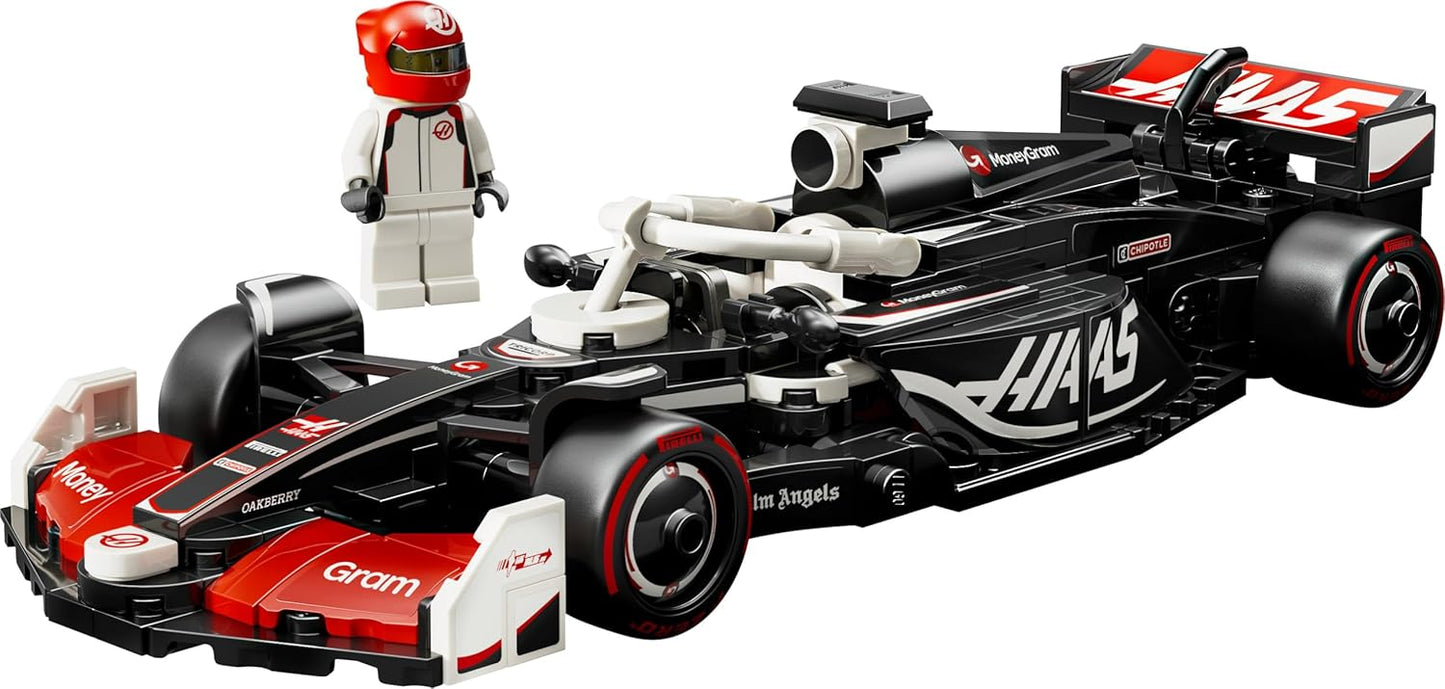 LEGO Speed Champions 77250 Coche de Carreras MoneyGram Haas F1 Team VF-24