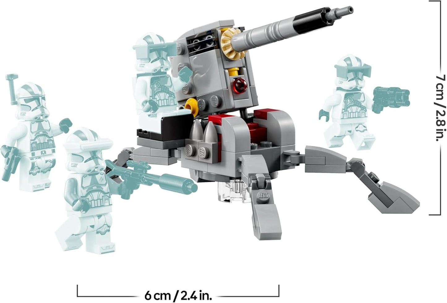 LEGO Star Wars 75345 Pack de Combate, Soldados Clon de la 501