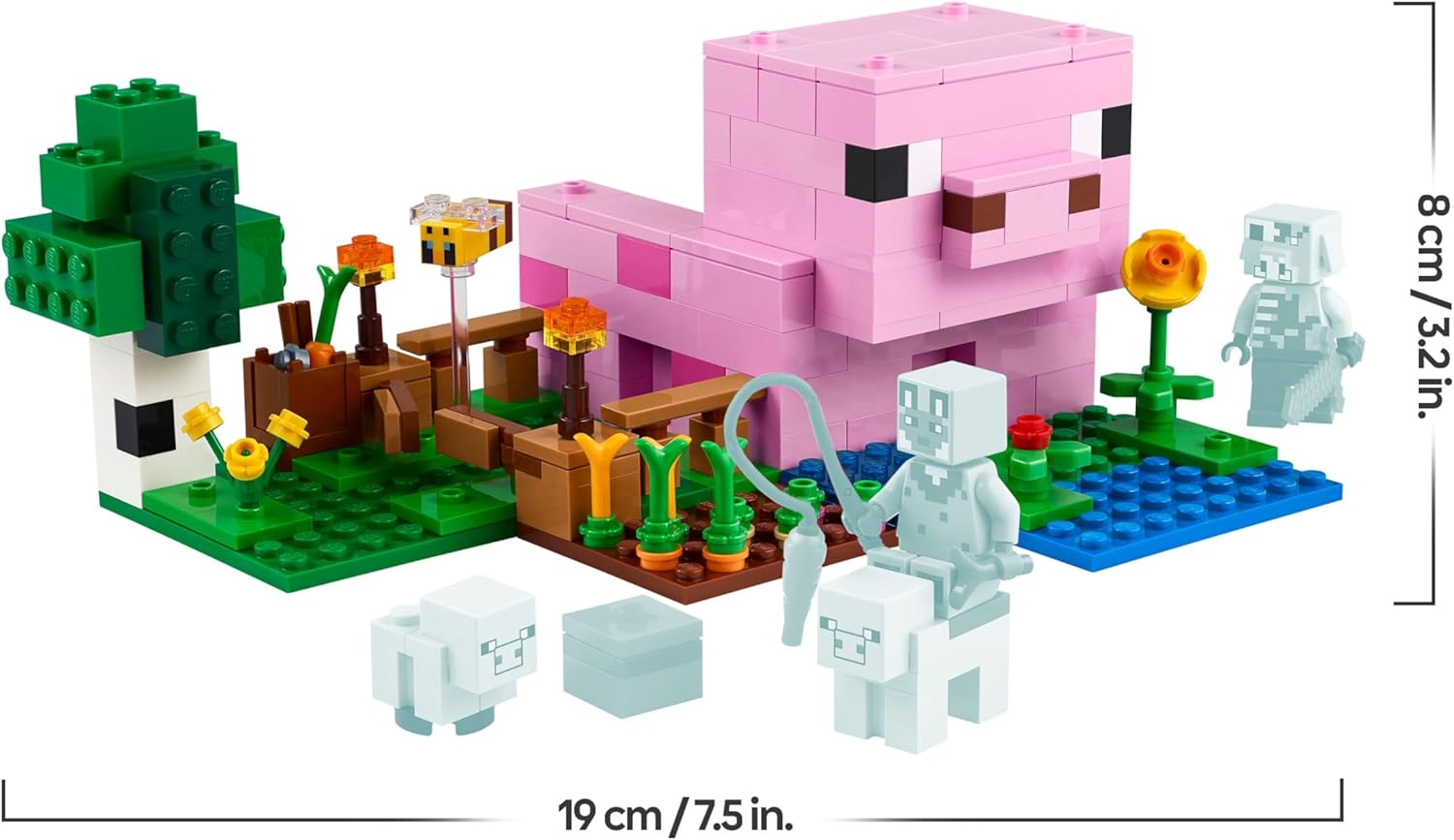 LEGO Minecraft 21268 La casa-cerdo bebe - Jordan Bricks