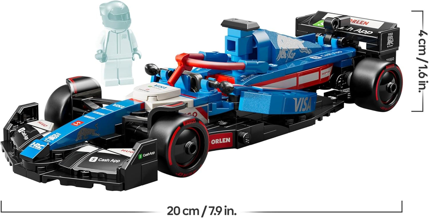 LEGO Speed Champions 77246 Coche de Carreras Visa Cash App RB VCARB 01 F1