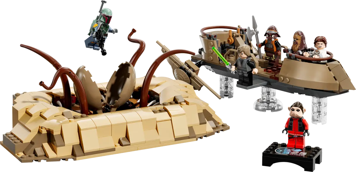 LEGO Star Wars 75396 Esquife del Desierto y Fosa del Sarlacc