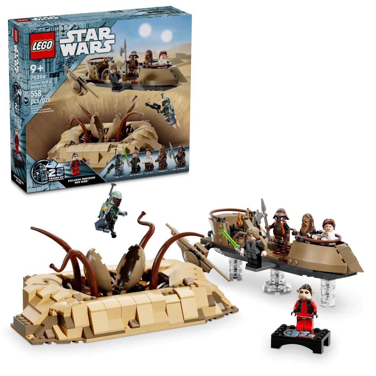LEGO Star Wars 75396 Esquife del Desierto y Fosa del Sarlacc