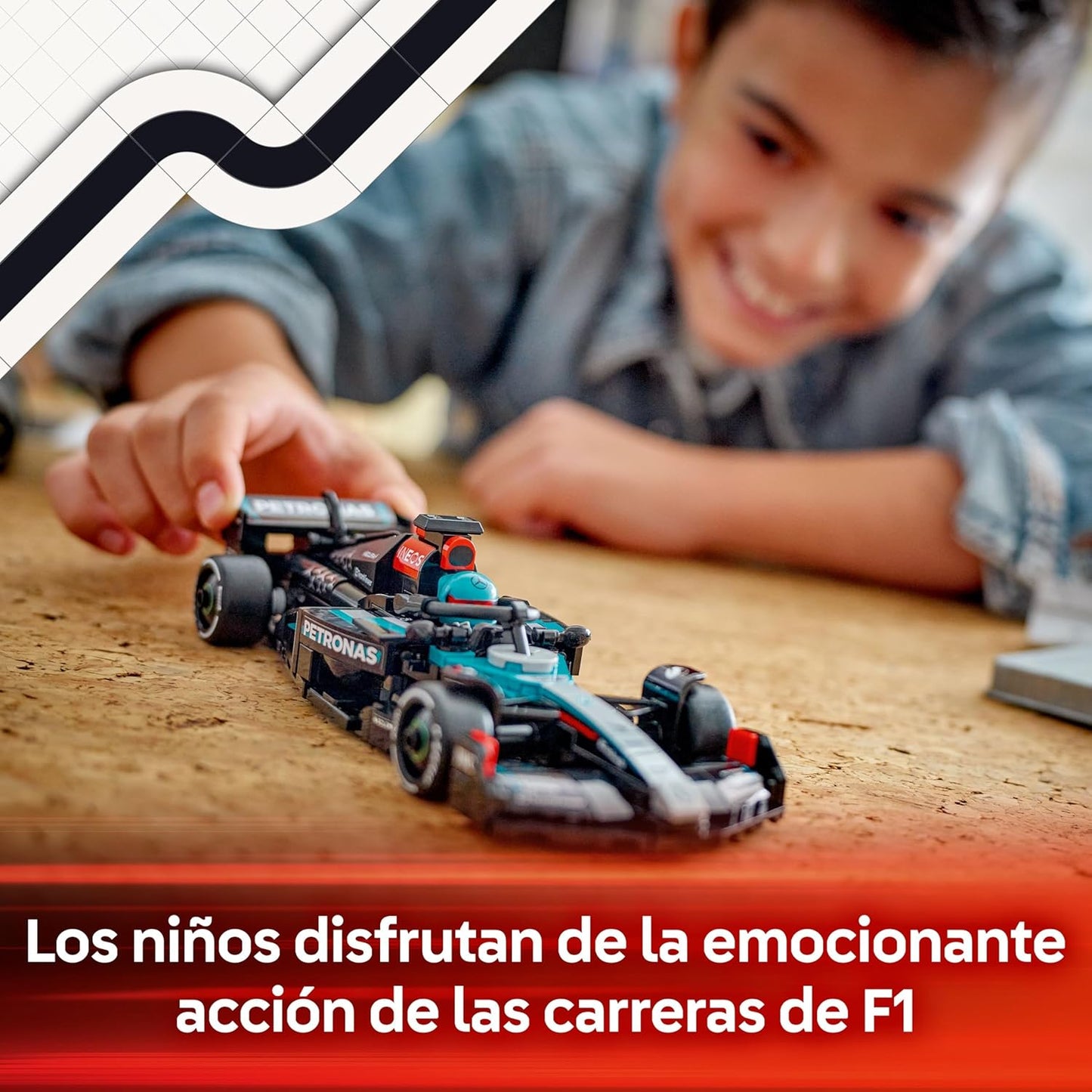 LEGO Speed Champions 77244 Coche de Carreras Mercedes-AMG F1® W15