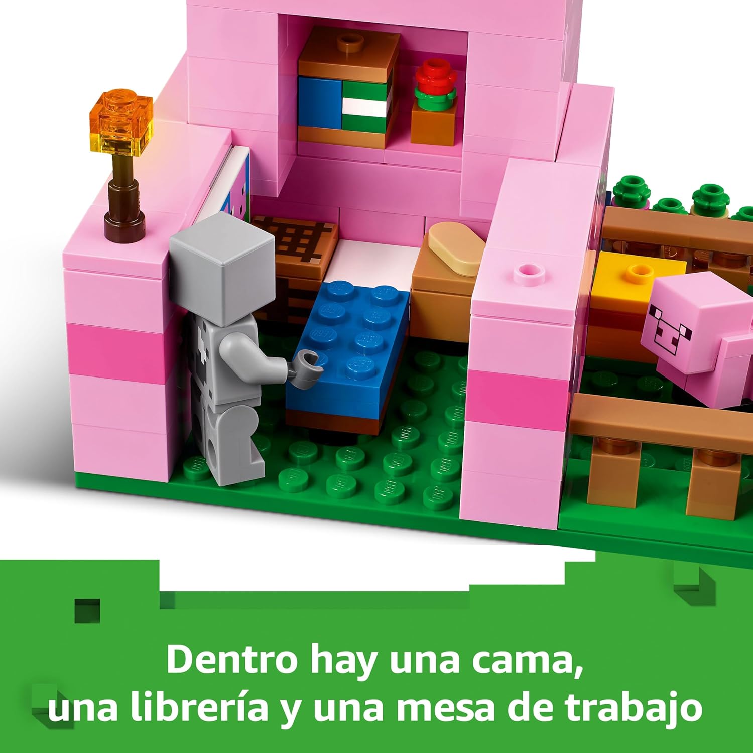 LEGO Minecraft 21268 La casa-cerdo bebe - Jordan Bricks