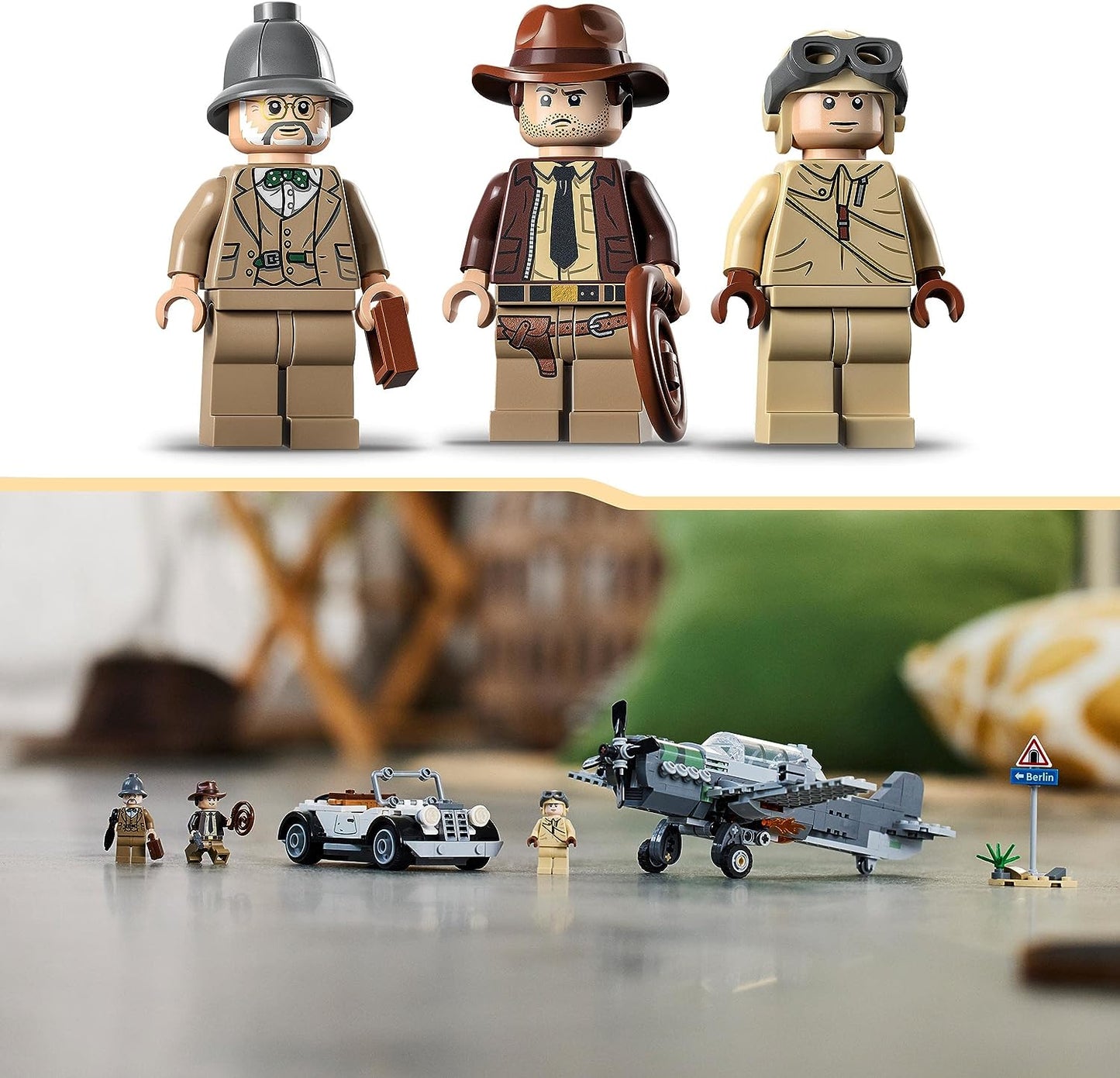 LEGO 77012 Indiana Jones Persecución del Caza