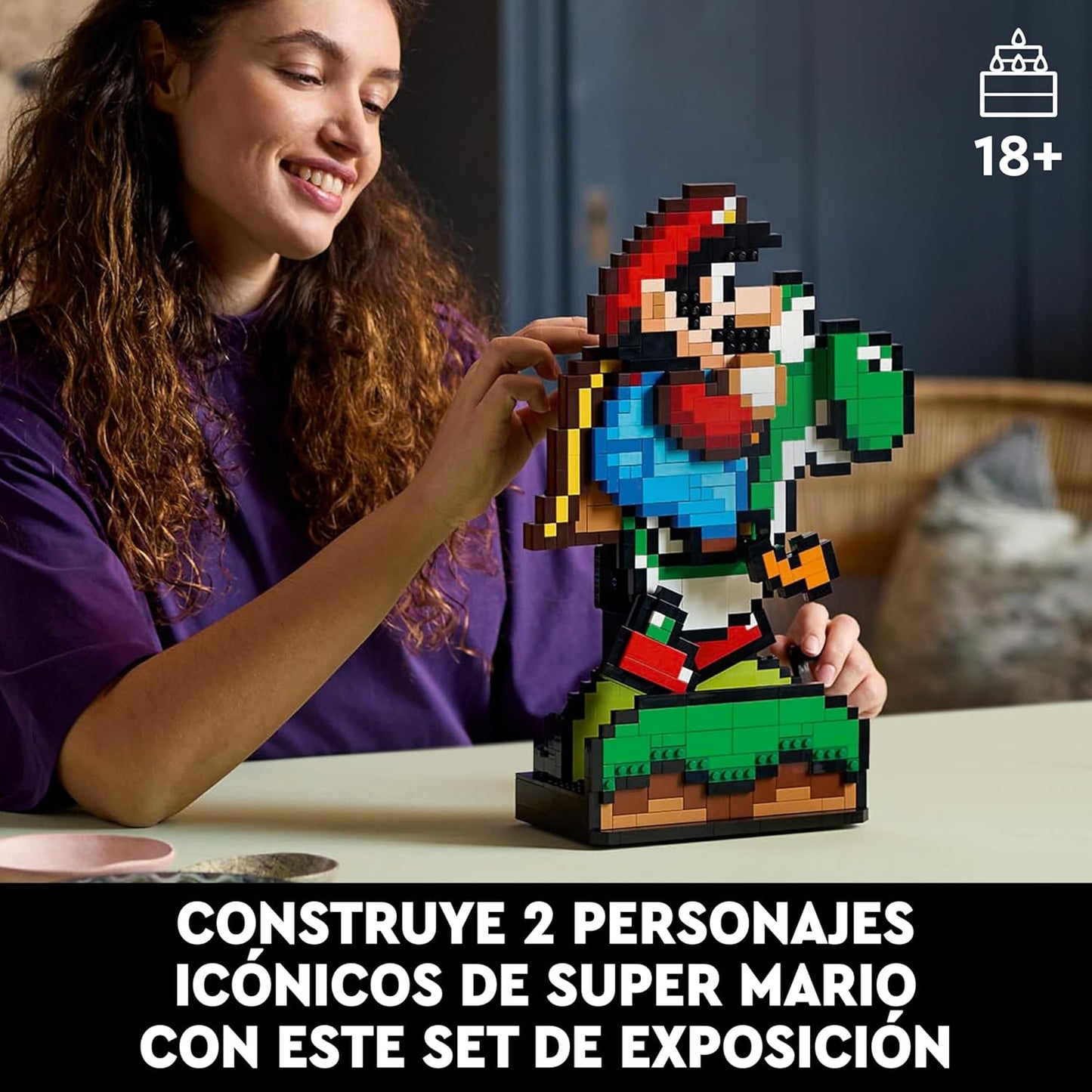 LEGO Super Mario World 71438  Mario y Yoshi