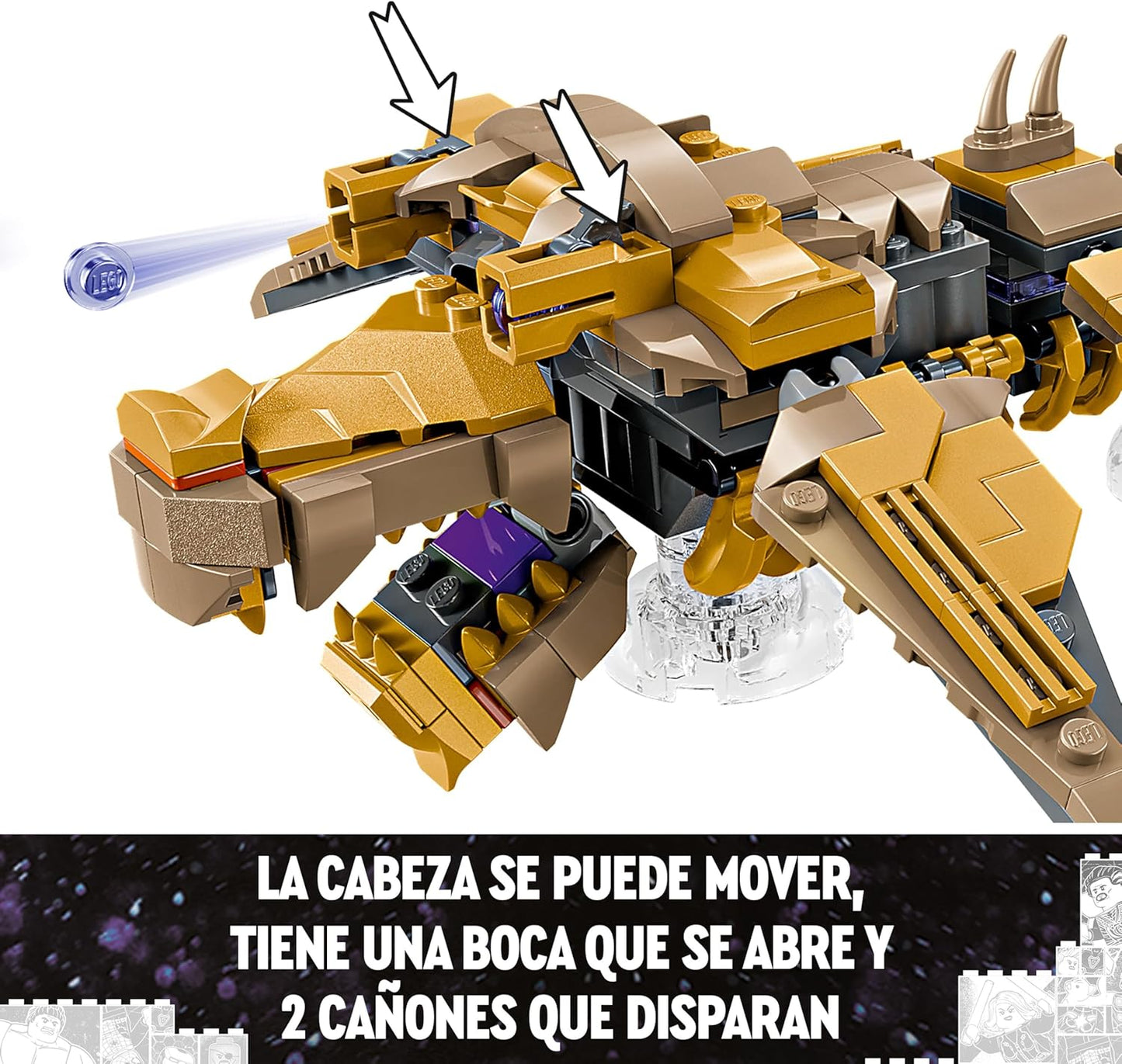 LEGO Marvel 76290 Vengadores vs Leviatán - Jordan Bricks