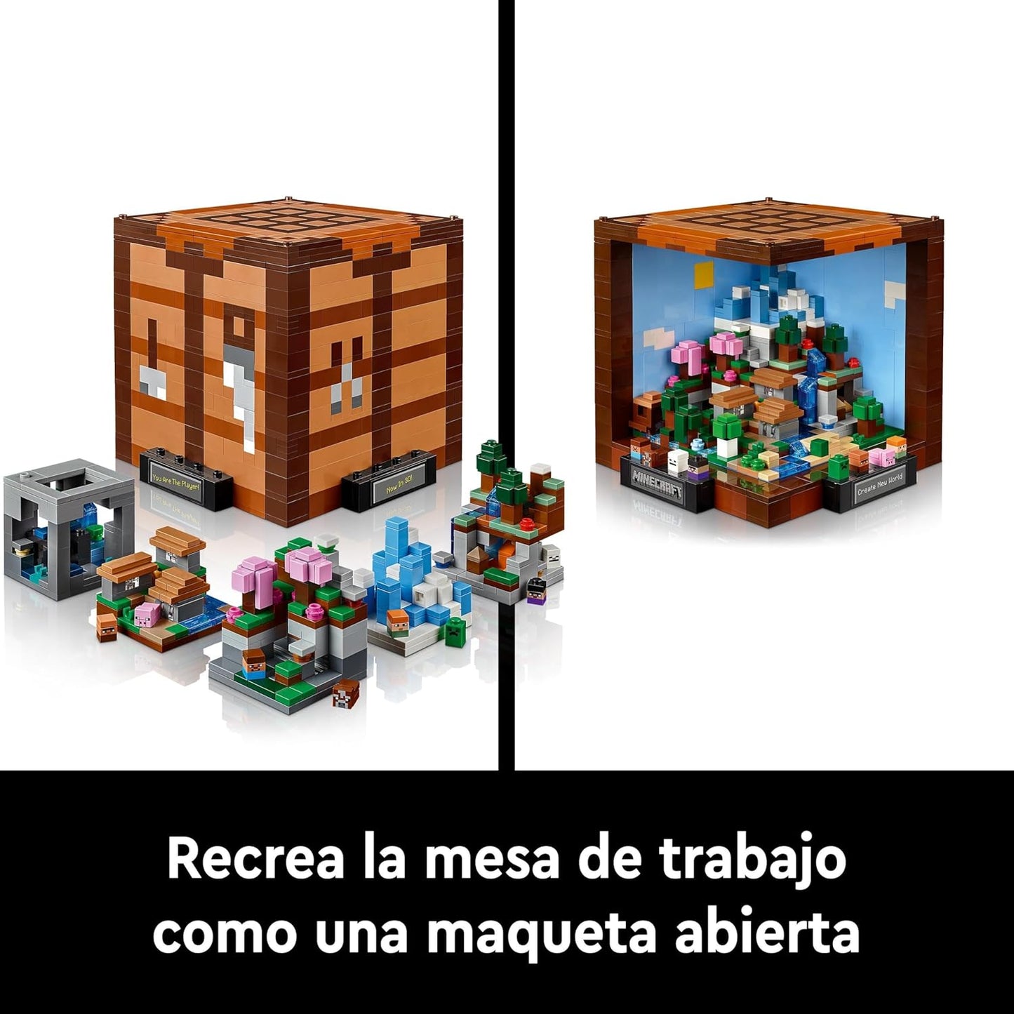 LEGO Minecraft 21265 Mesa de trabajo
