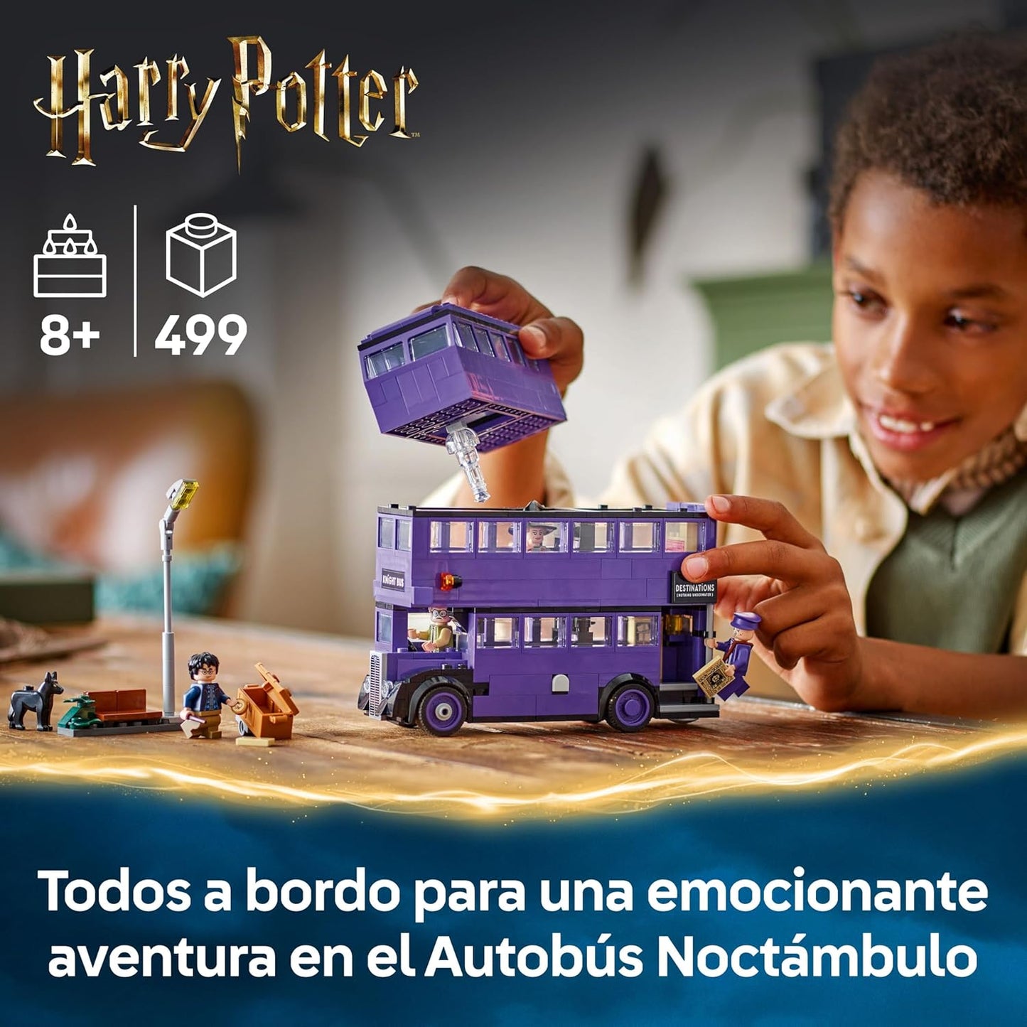 LEGO Harry Potter 76446 Aventura en el autobús noctábulo - Jordan Bricks