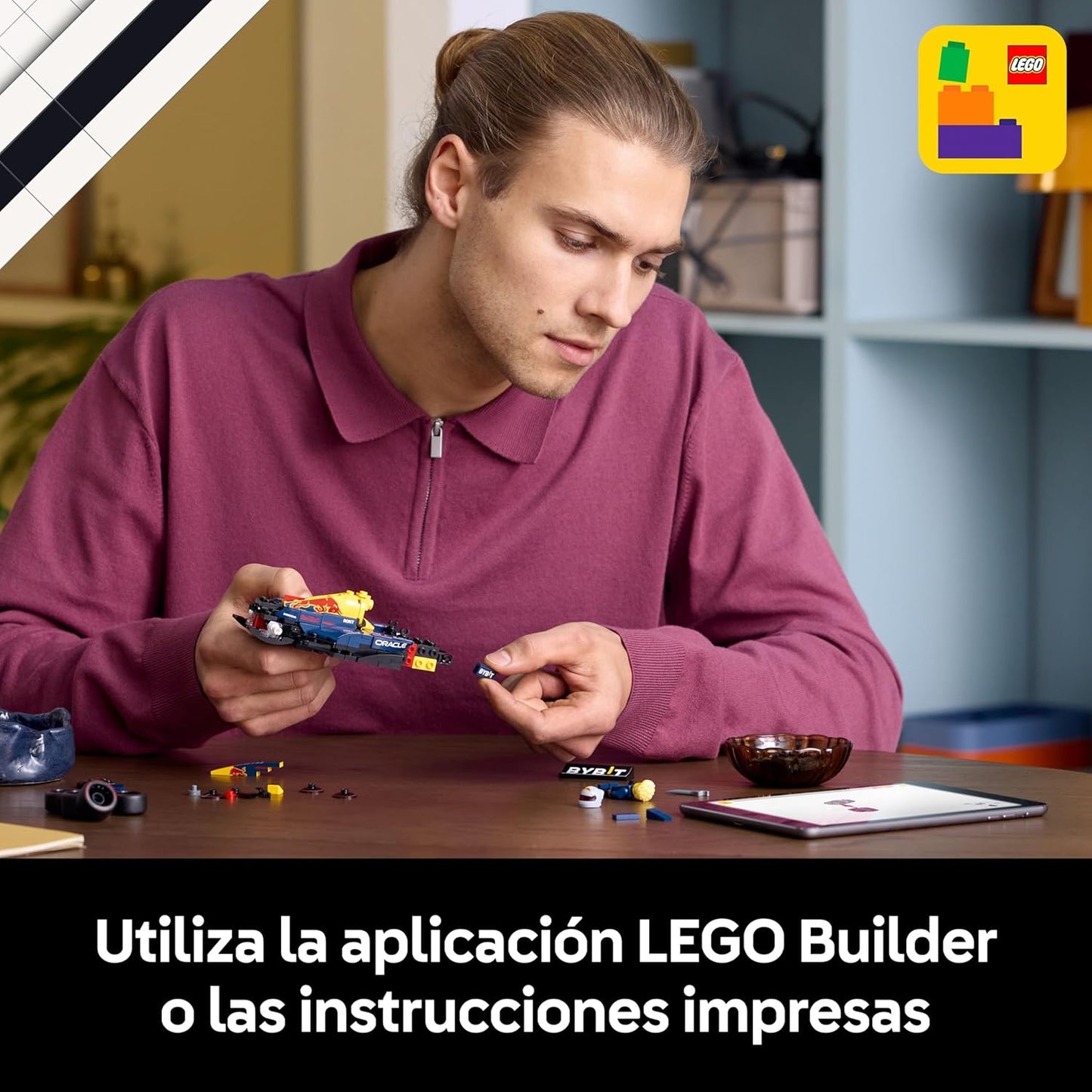 LEGO SPEED CHAMPIONS 77243 Coche de Carreras Oracle Red Bull Racing RB20 F1