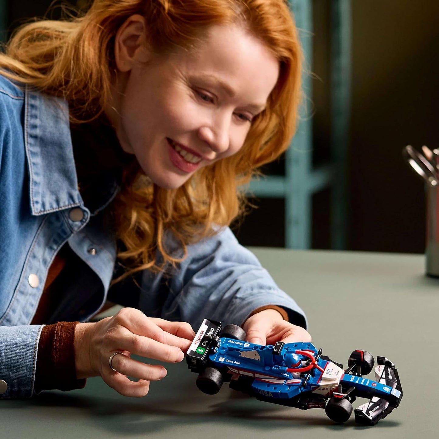 LEGO Speed Champions 77246 Coche de Carreras Visa Cash App RB VCARB 01 F1