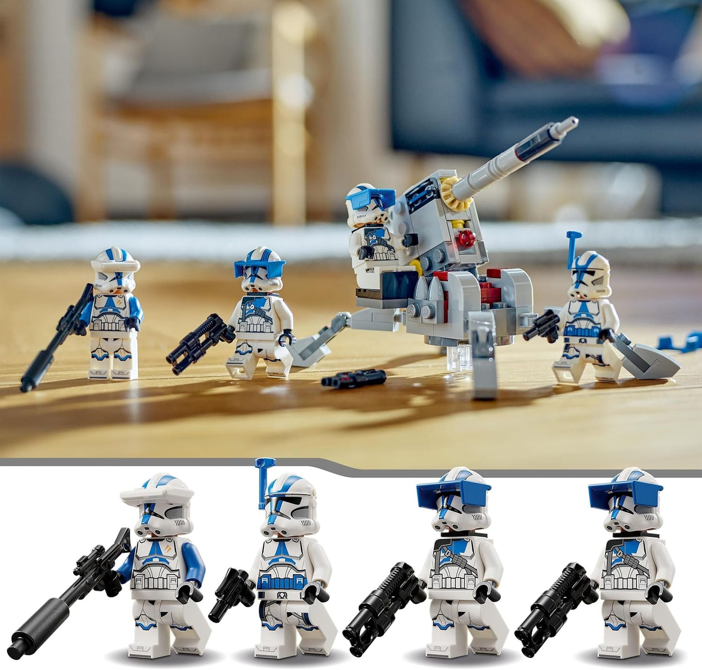 LEGO Star Wars 75345 Pack de Combate, Soldados Clon de la 501