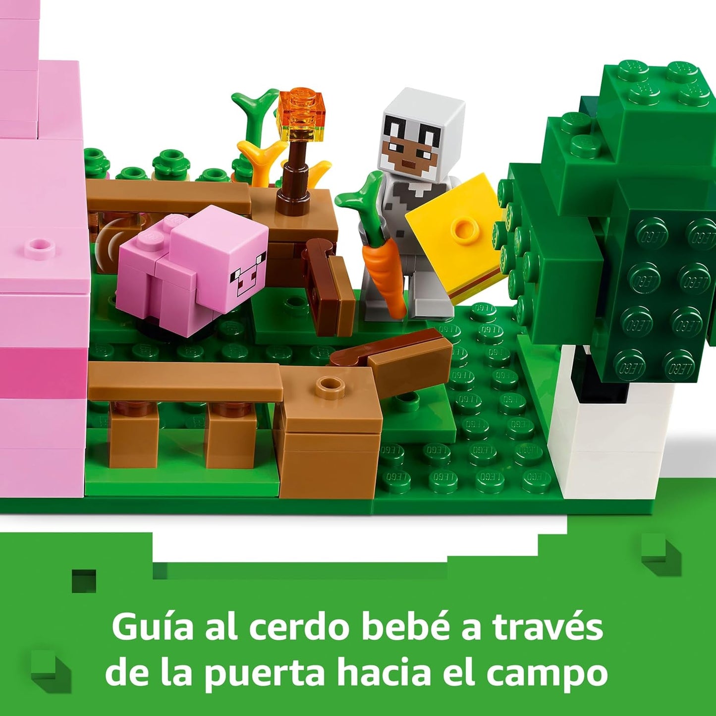 LEGO Minecraft 21268 La casa-cerdo bebe - Jordan Bricks