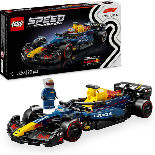 LEGO SPEED CHAMPIONS 77243 Coche de Carreras Oracle Red Bull Racing RB20 F1