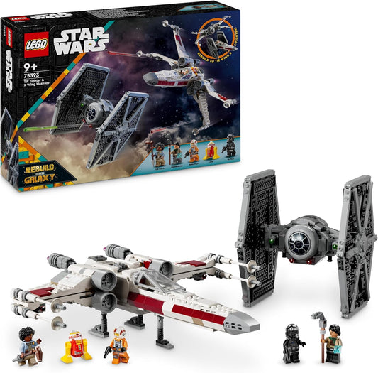 LEGO Star Wars 75393 Caza TIE y Ala-X Fusionados