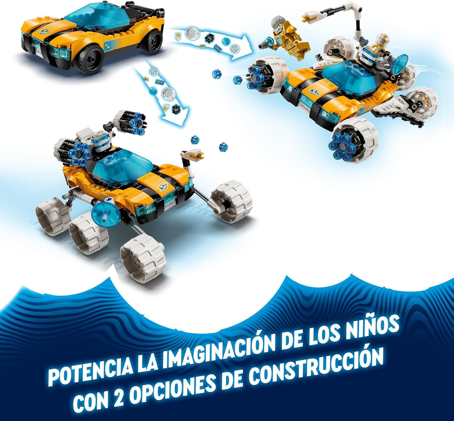 LEGO DreamZzz 71475 Coche espacial del Sr. Oz