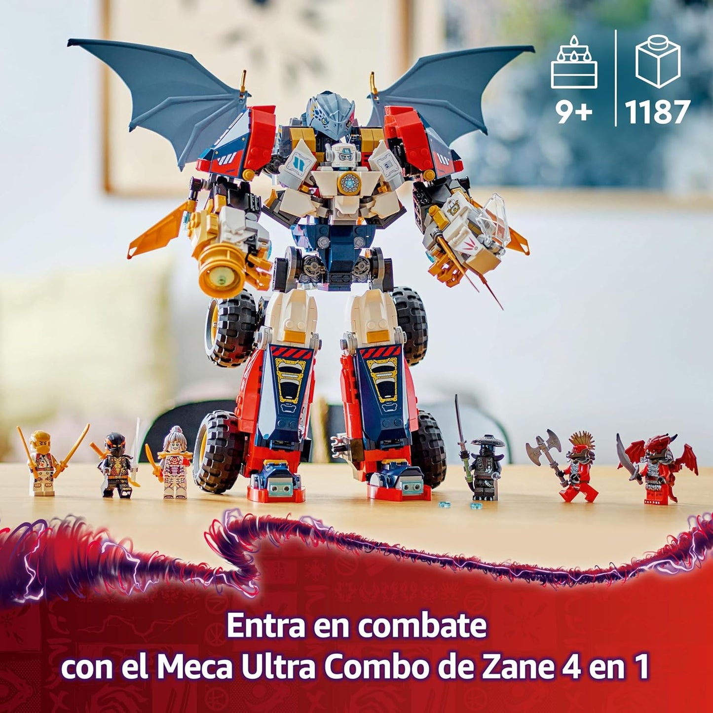 LEGO Ninjago 71834 Meca Ultra Combo de Zane