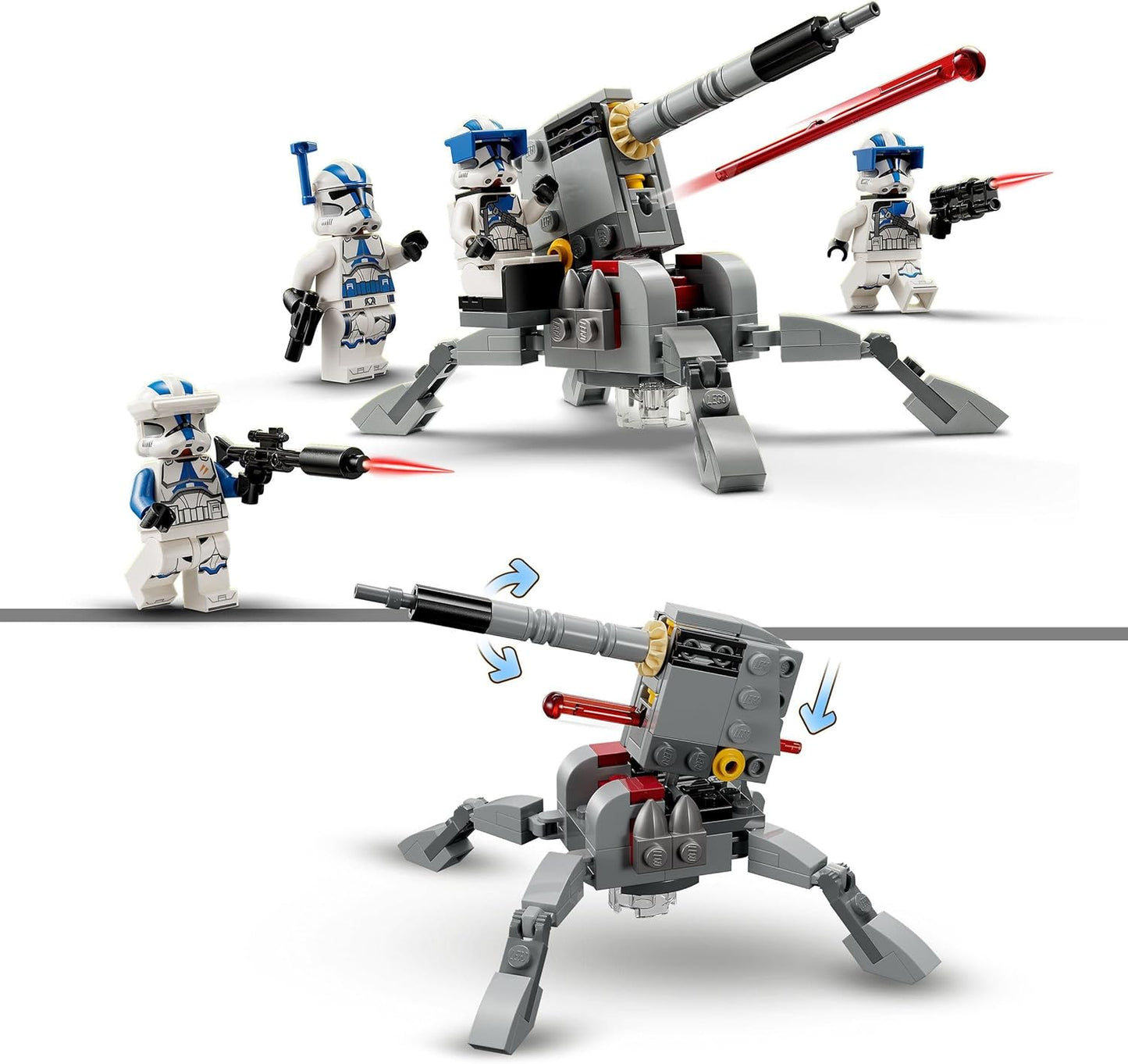 LEGO Star Wars 75345 Pack de Combate, Soldados Clon de la 501