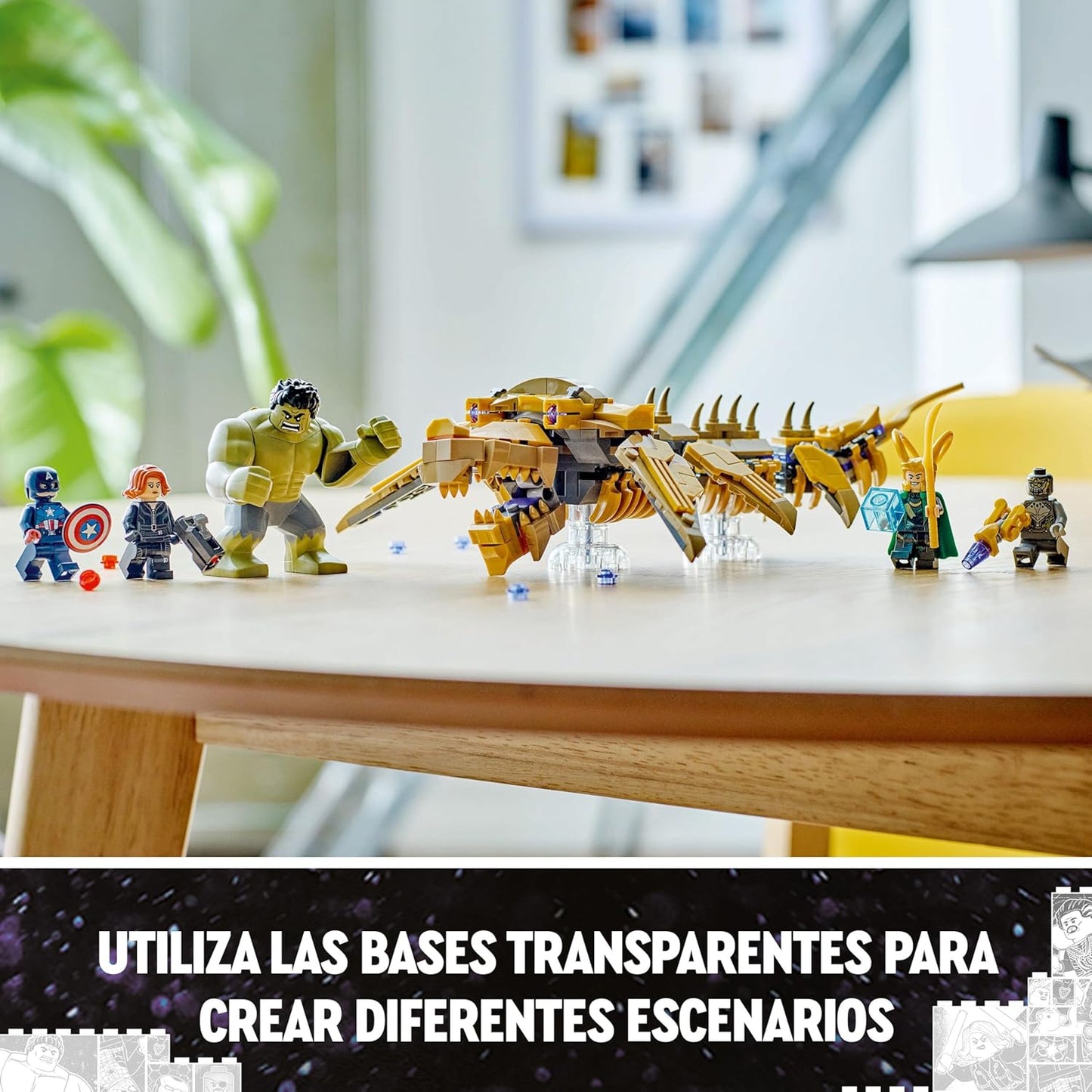 LEGO Marvel 76290 Vengadores vs Leviatán - Jordan Bricks