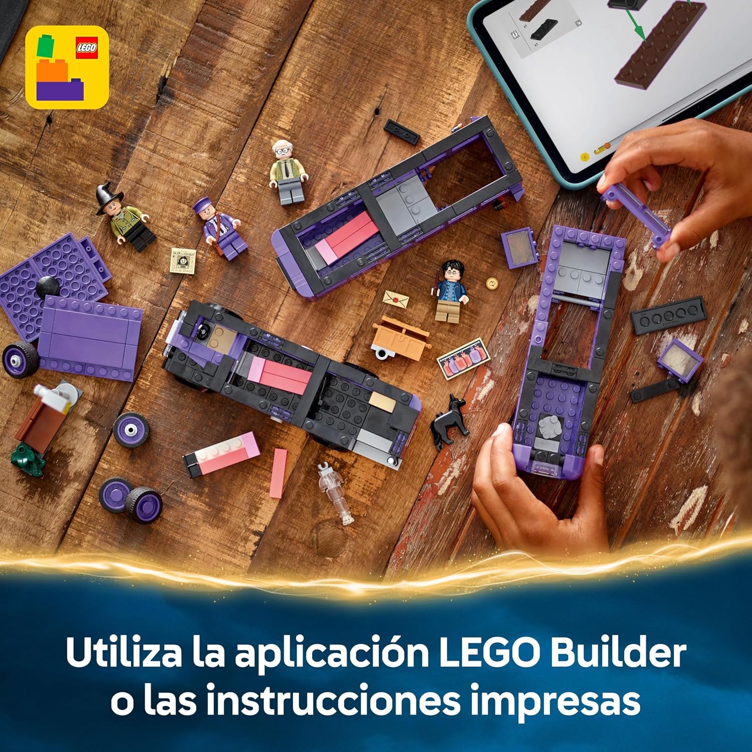 LEGO Harry Potter 76446 Aventura en el autobús noctábulo - Jordan Bricks