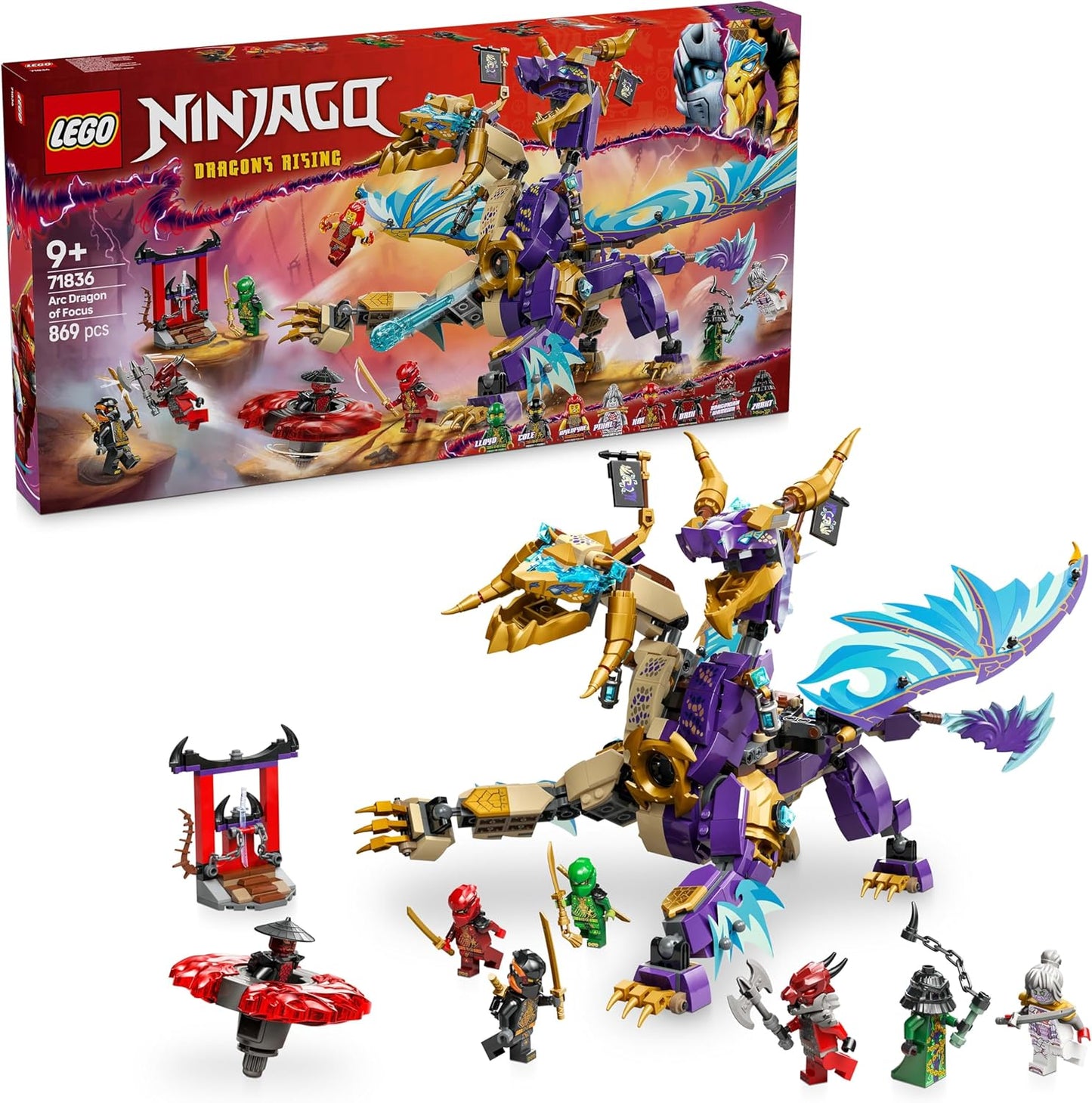 LEGO Ninjago 71836 Dragón de la Concentración: Arc