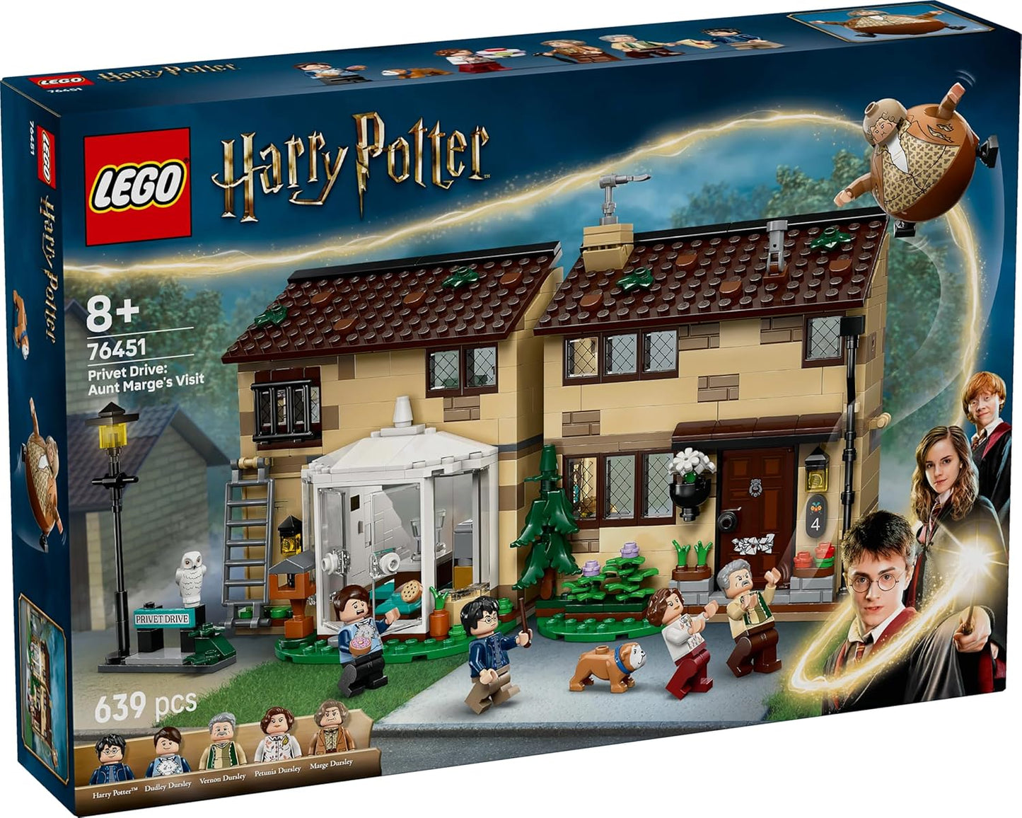 LEGO Harry Potter 76451 Privet Drive: Visita de Tía Marge