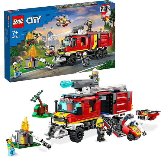 LEGO City 60374 Unidad Móvil de Control de Incendios