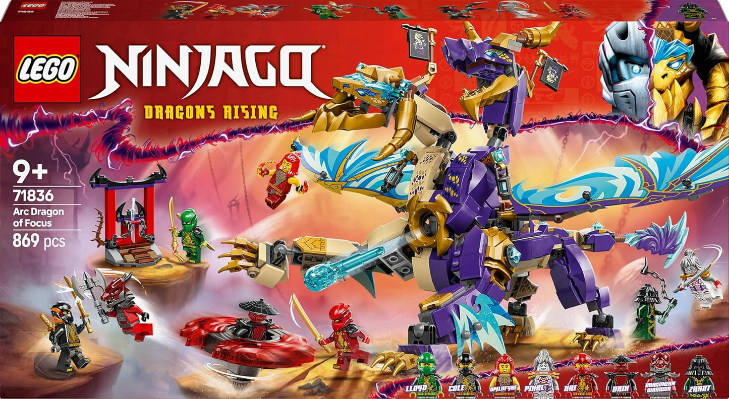 LEGO Ninjago 71836 Dragón de la Concentración: Arc