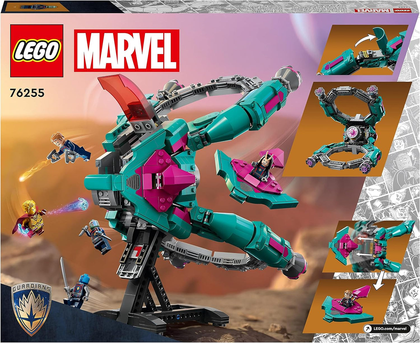LEGO Marvel 76255 Guardians of the Galaxy The New Guardians' Ship