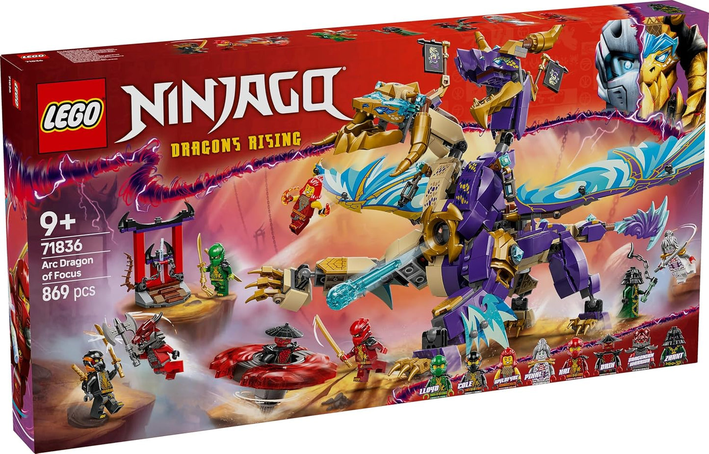 LEGO Ninjago 71836 Dragón de la Concentración: Arc