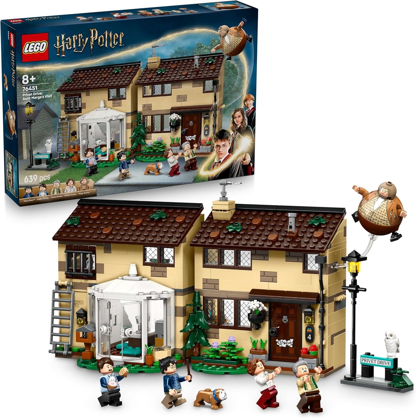 LEGO Harry Potter 76451 Privet Drive: Visita de Tía Marge